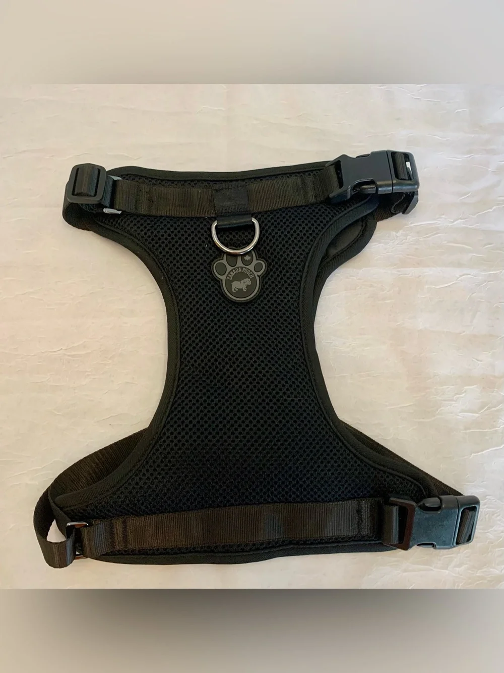 Canada Pooch The Everything Harness No-Pull Dog Harness, Sz L/Large, Black,